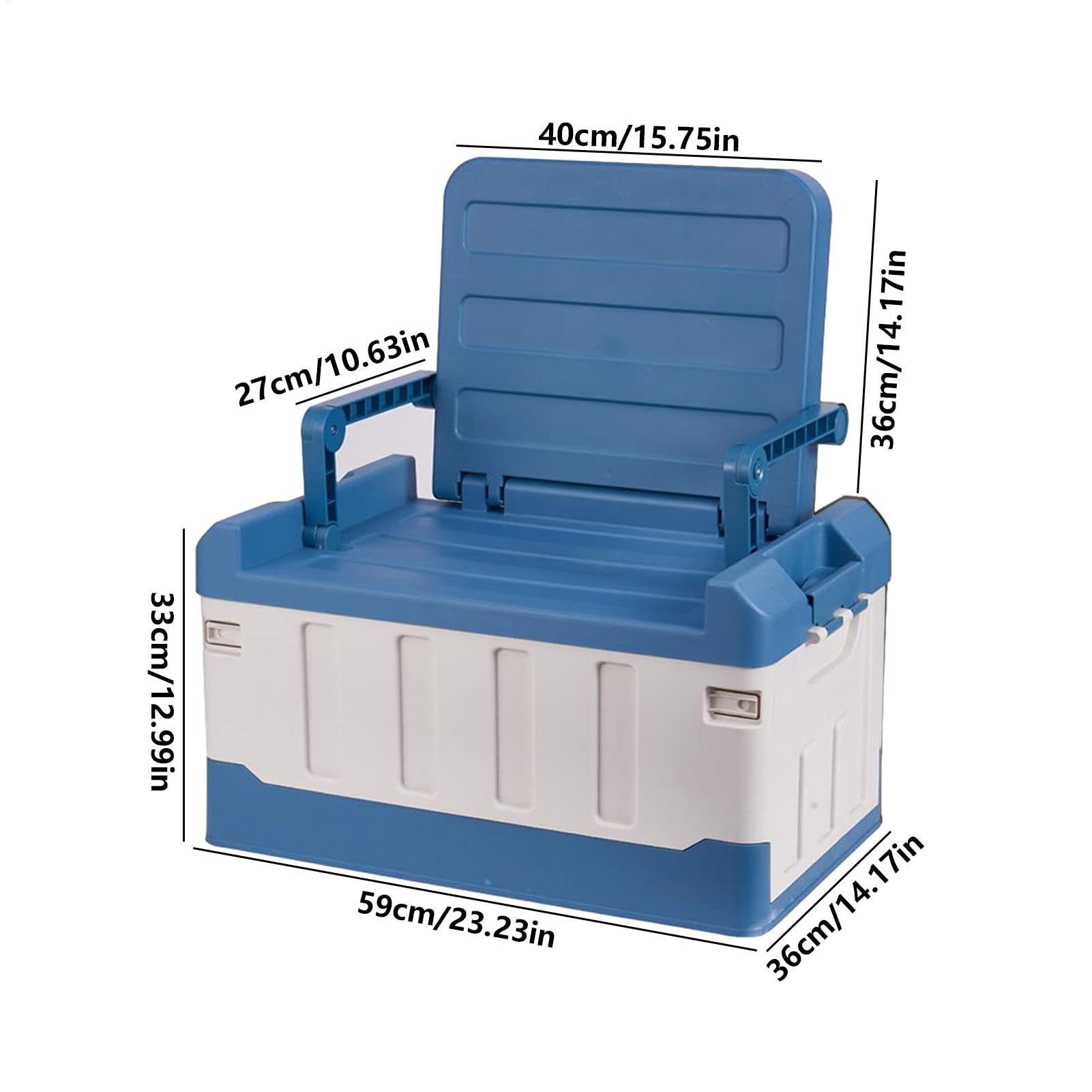 Angelbox – Tragbarer Organizer mit doppellagigem Design, 3-in-1-Multifunktions-Ausrüstungsaufbewahrung, große Kapazität, Ausrüstungskoffer für Outdoor-Zubehör