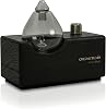 Black Obsidian Waterless Essential Oil Diffuser, Cordless Nebulising Diffuser for Men, Smoked Glass & Black Wood Aroma Machine, Rechargeable Portable Oil Diffuser for Office, Modern Home, 2026 Model