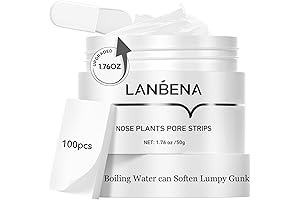 LANBENA Nose Pore Strips for Deep Cleansing 100 pcs