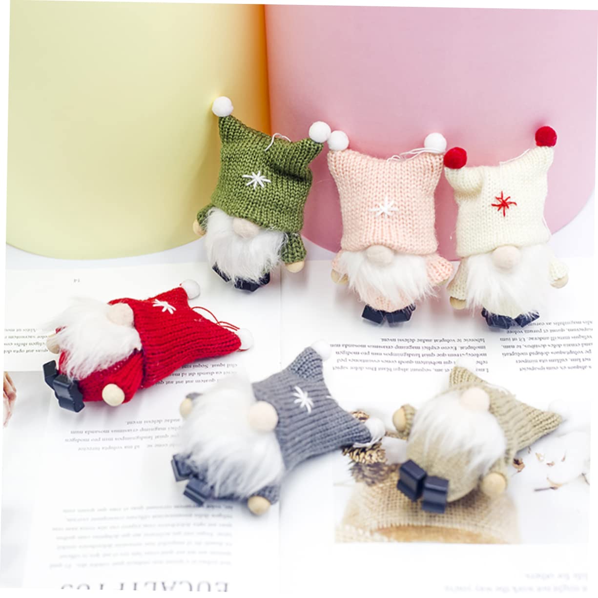 18 STK Weihnachtsbehänge Spirit Weihnachten weihnachtsdeko Weihnachtsschwedische Gnomenpuppe nordische Figur des skandinavischen Gnoms Christbaumschmuck Weihnachtshandwerk