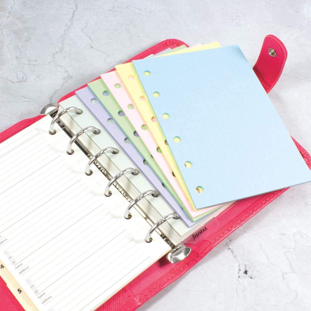 Filofax Calendar Diary Refill, Pocket Size, Week-to-View, Confetti Minimal Diary Pack, Multilingual: Five Languages, 2025 (C68291-25) : Buy Online At Best Price In KSA - Souq Is Now