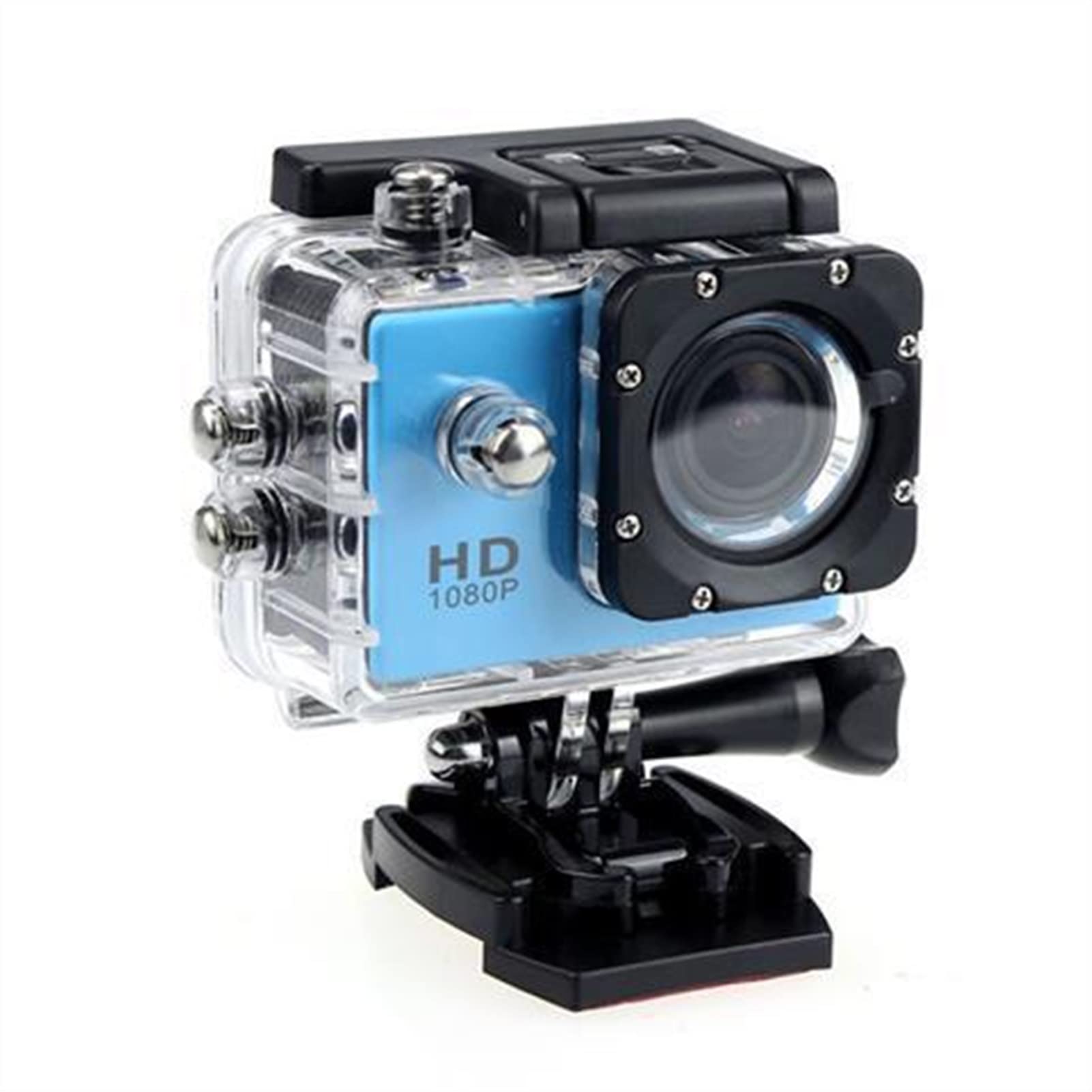 Telecamere d'azione Gli sport DV. Mini, fotocamera azione 1080p, da esterno macchina fotografica impermeabile subacquea, telecamera registrazione video 2,0 pollici fotocamera azione 4K Custodia imperm