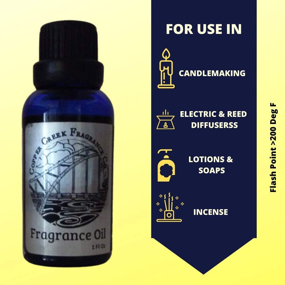 Copper Creek White Chocolate (Type) Crafting Fragrance Oil For Bath and Body Products, Perfumes and Candles, 1 Oz