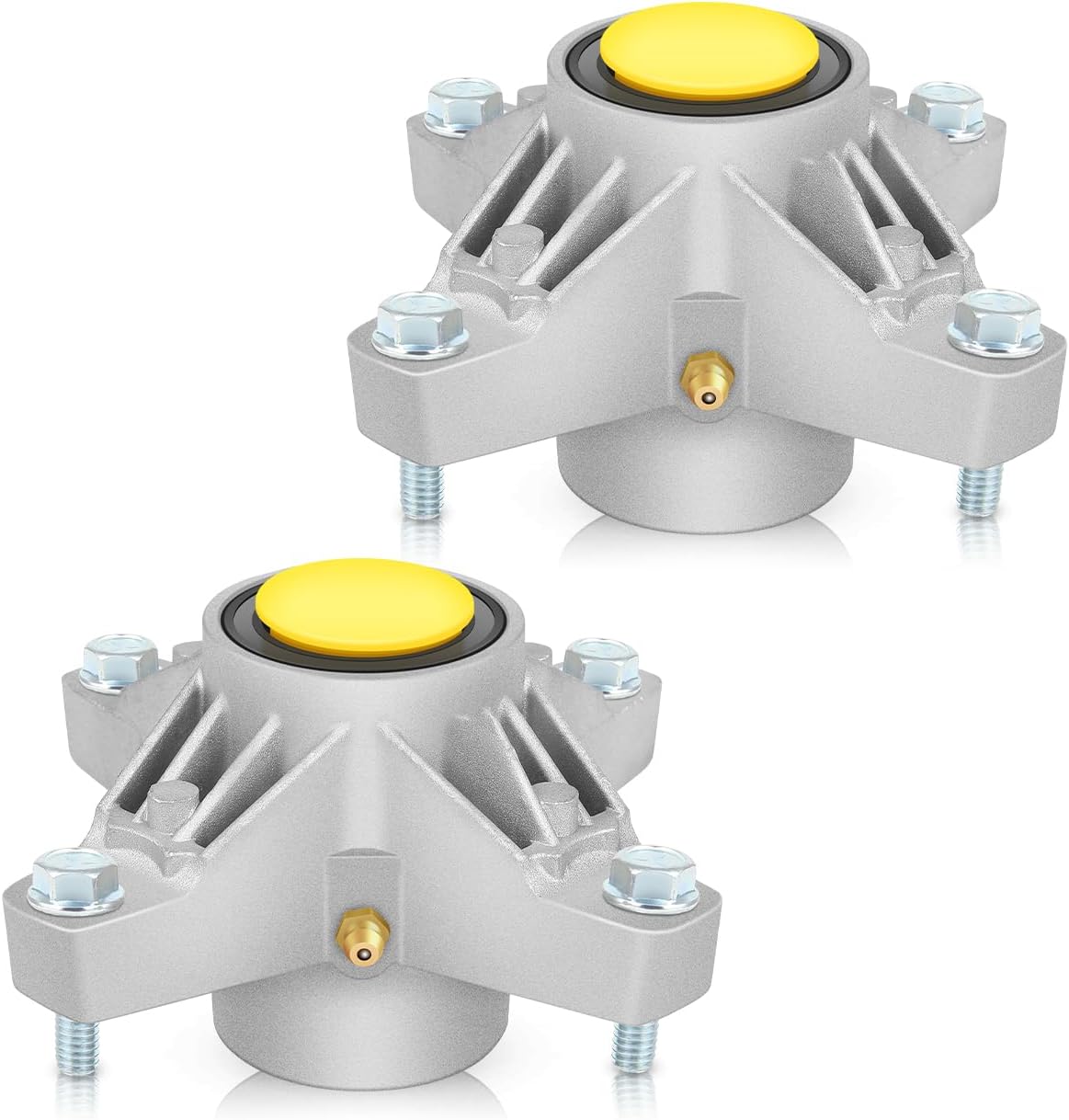 918-04426 Spindle for MTD Cub Cadet 2166 GT2544 LT1050 ZForce 50 Craftsman ZTL7500 Lawn Mowers Mandrel Assembly Replacement Part Number 918-04394 618-04426 918-04217 618-04217 719-3118, 2 Pack