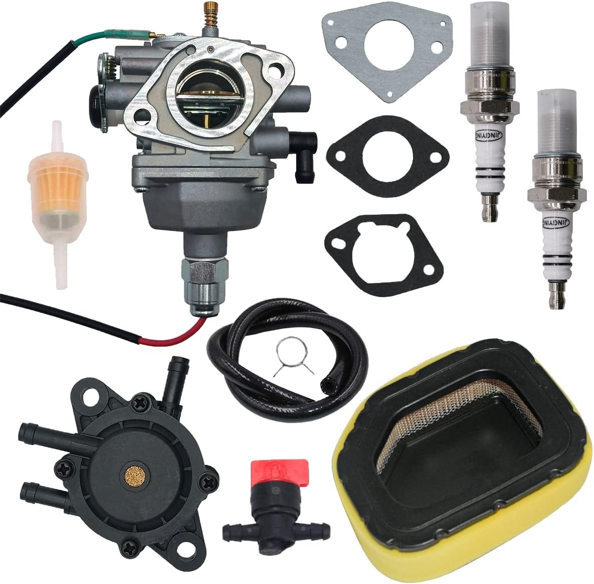Partman Carburetor Fit for Kohler Courage Engine SV830 SV740 SV735 SV730 SV725 32 853 12-S Carb Kit with Air filter&Fuel pump 24-853-169s
