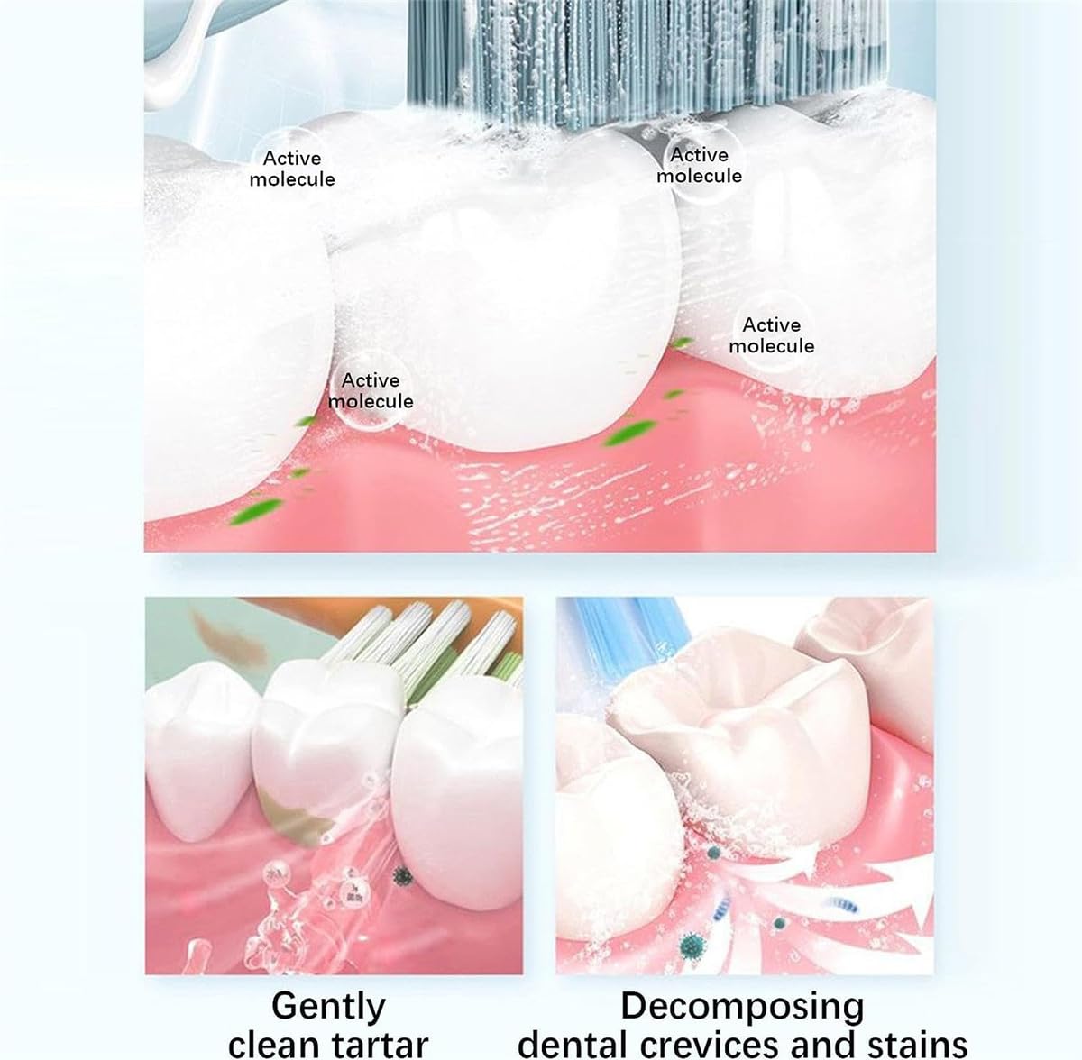 DENTAL POWDER 30g 2個セット Miyanxi Teeth Whitening Powder, O pó de branqueamento dentário, o