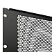 Navepoint 6U Blank Rack Mount Panel Spacer with Venting for 19-Inch Server Network Rack Enclosure Or Cabinet Black