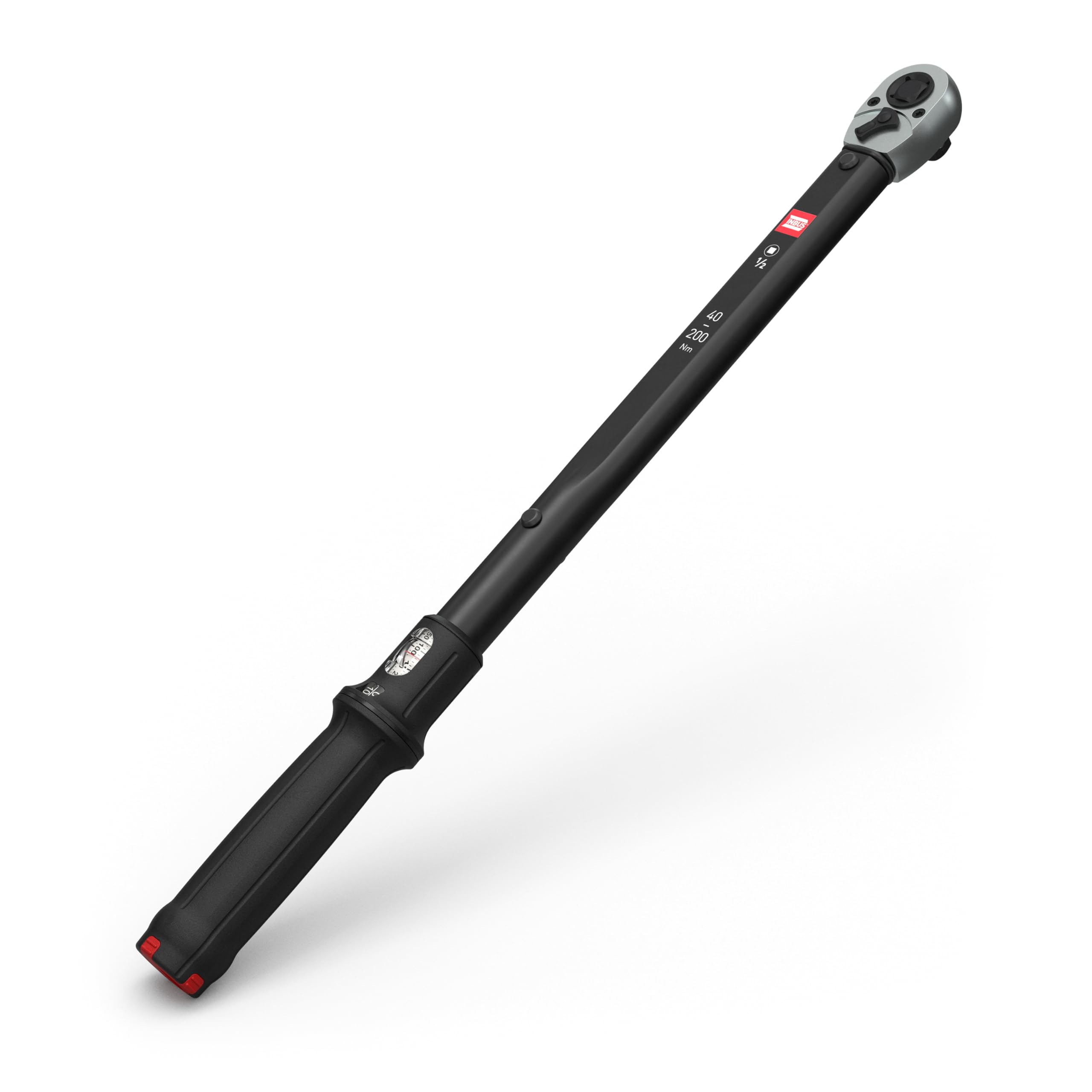INBUS® 73967 Llave dinamométrica 1/2" (40–200 Nm, Rosca izquierda y derecha)