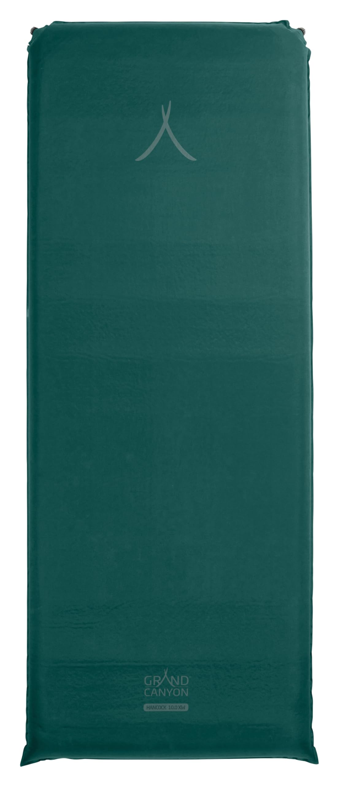 Grand Canyon HANCOCK 10.0 XW - Alfombra autoinflable, alfombra de camping - 198x76x10cm - Botanical Garden (verde oscuro)