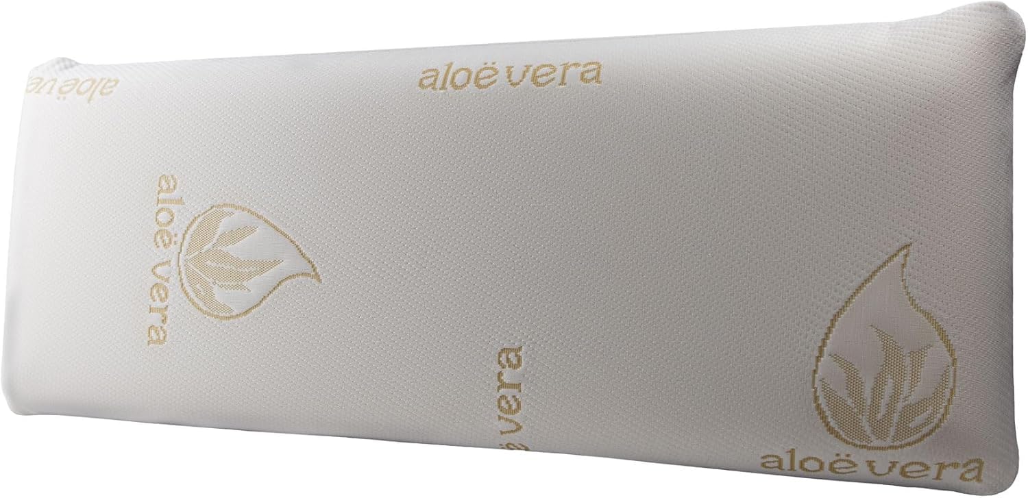 Suave Luna Almohada con memoria de forma Aloe Vera | 70 x 40 cm - Belnou