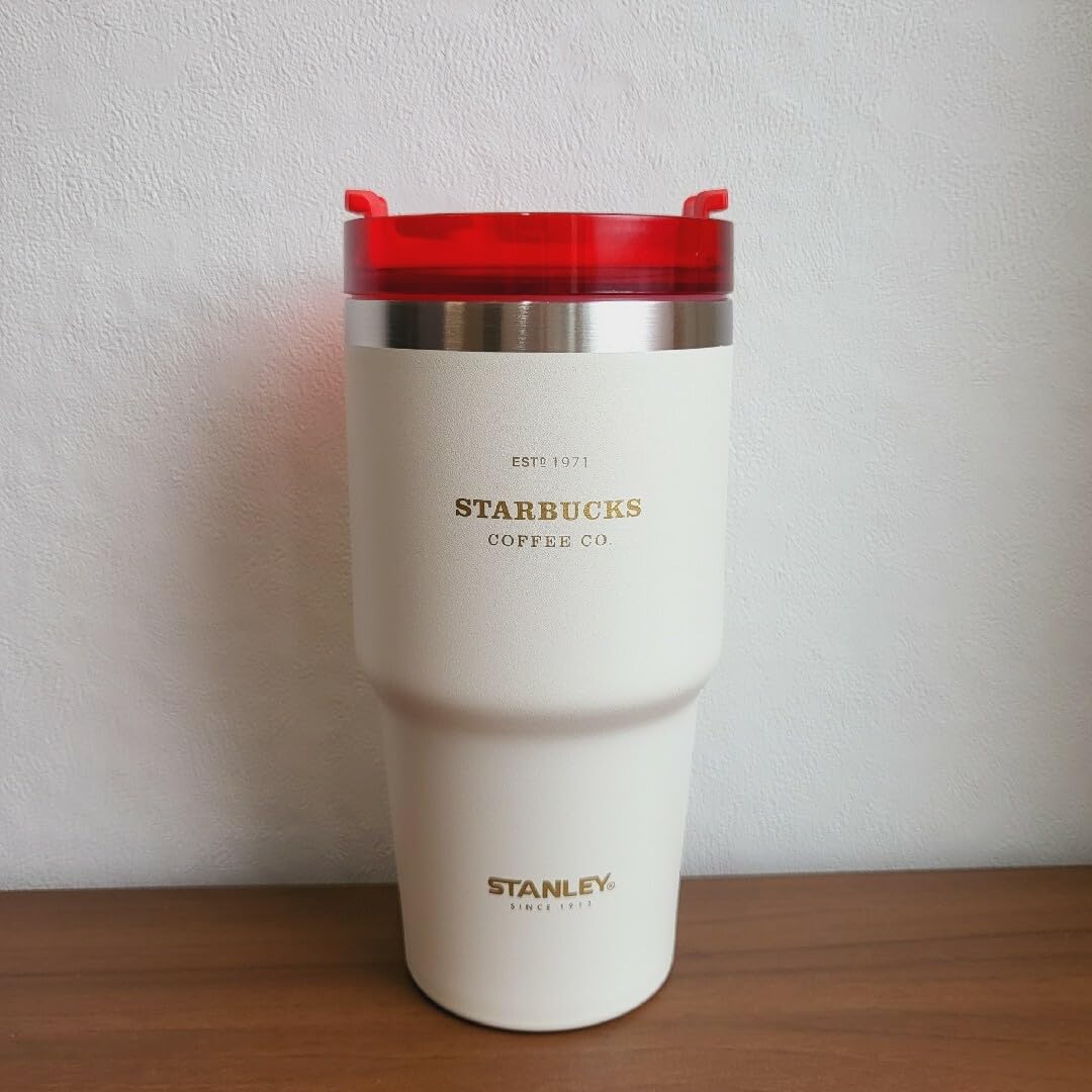Amazon | スターバックス タンブラー スタンレー アイボリー 591ml