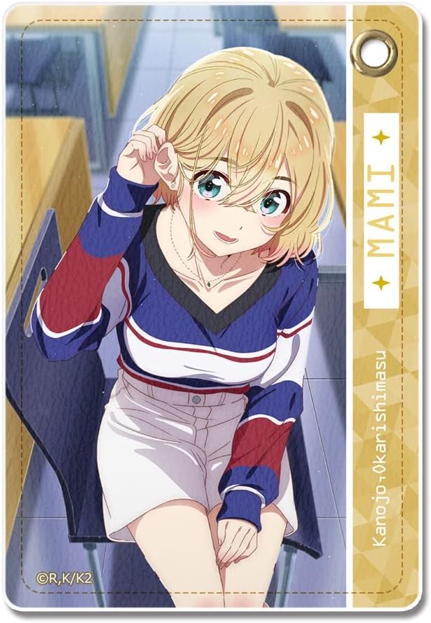 ライセンスエージェント(License Agent) Her, Rent Leather Pass Case, Ver. 2, Mami Nanami, LPAN-K007-m02, Product Size: Approx. H 3.9 x W 2.7 inches (100 x 68 mm)