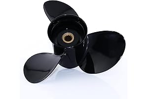 CAPTAIN Aluminum Boat Propeller Fit 40-140 HP Johnson Evinrude Engines