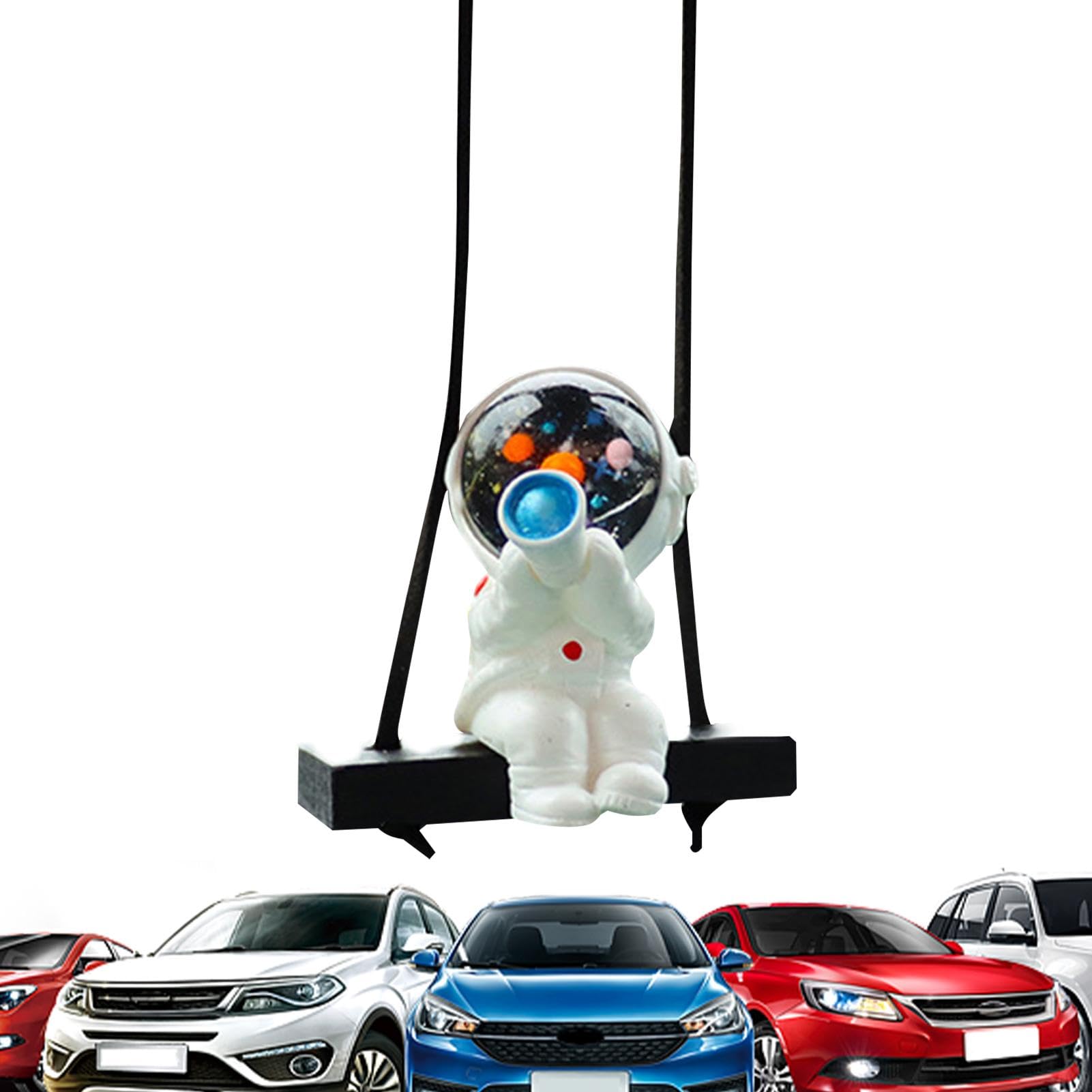 Pendentif De Voiture | Décoration De Voiture Tenant Un Télescope