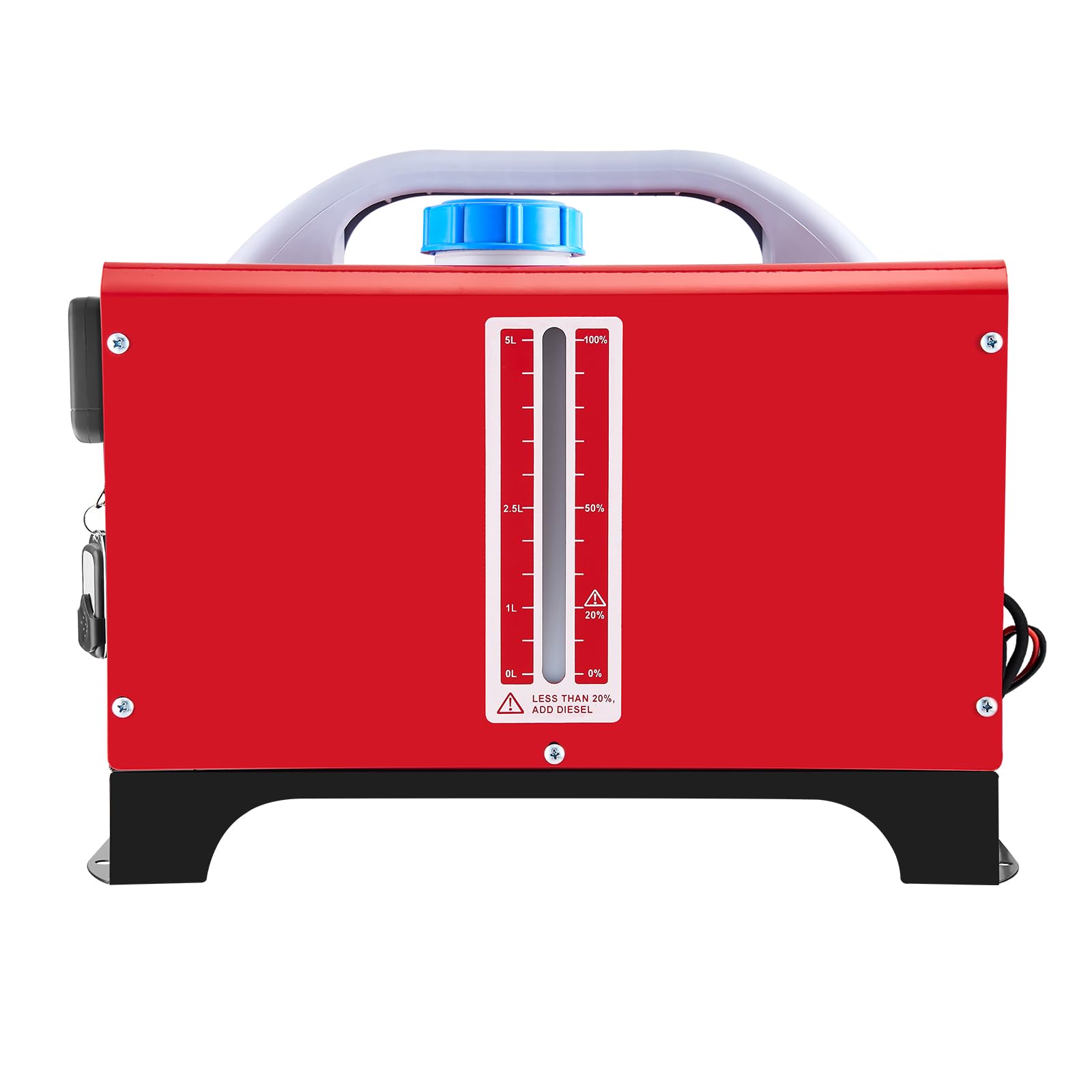VEVOR 12V 8KW Riscaldatore ad Aria Diesel con LCD All in One Rosso