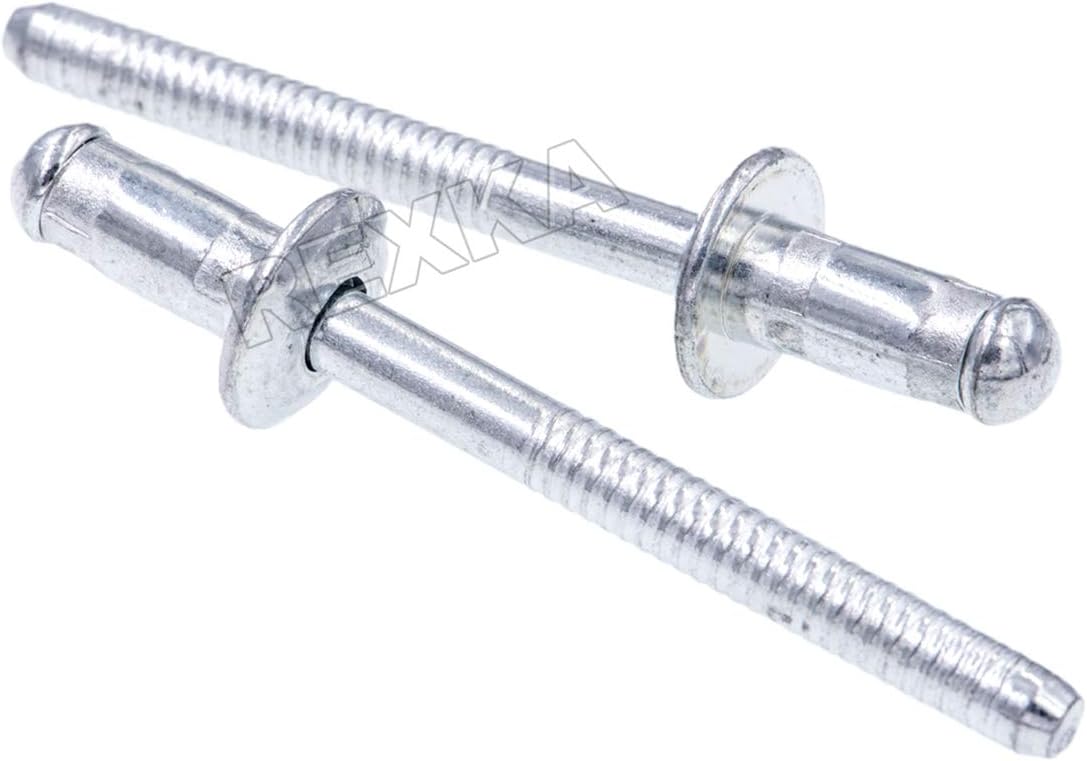 Rexka 25pcs Fender Bracket Rivet 4.8mm Compatible with Honda 90853-SZT-G01 Accord Civic Insight Accord Hybrid
