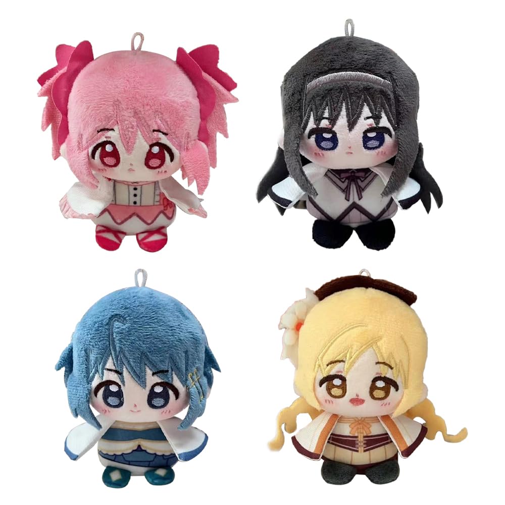 Amazon.com: YLEAFUN Anime Plush Kaname Madoka/Mami Tomoe/Akemi