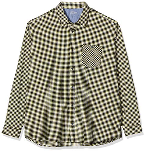 S.Oliver Big Size 15.001.21.3745 Camisa, Azul (Deep Sea Check 59n0), XX-Large para Hombre