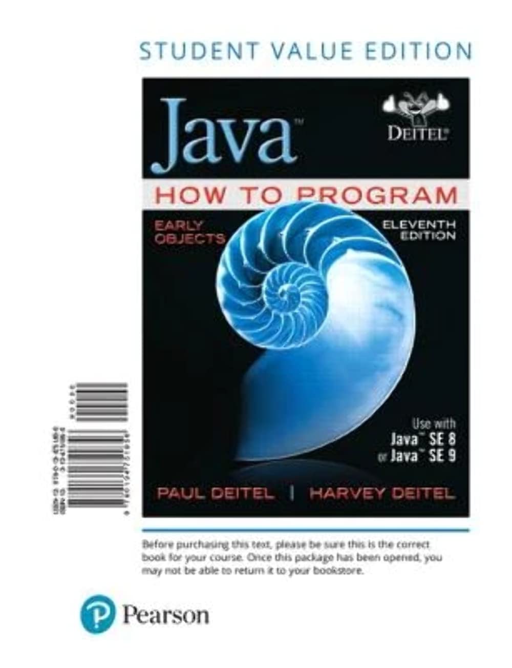 Java How to Program, Early Objects: Student Value Edition : Deitel ...