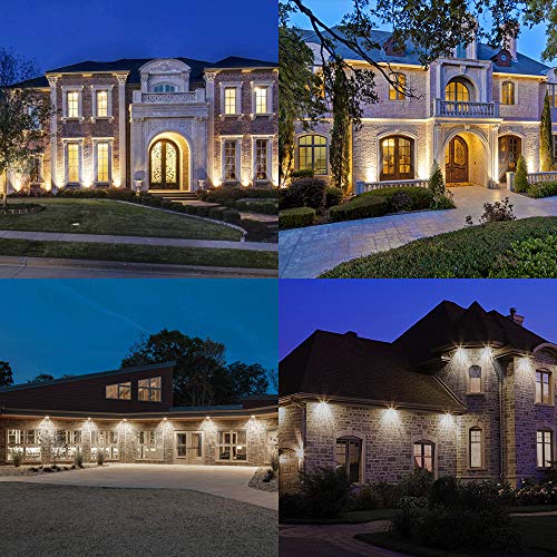 Cinoton 16W Outdoor Led Flood Lights, 2200Lm[100W Hid/Hps Equiv.] Ip65 Waterproof Security Wall Lighting Fixture With 180°Knuckle For Warehouse Yard Patio Garage Barn 3000K Warm White Ul Listed 1 Pack #TOP5