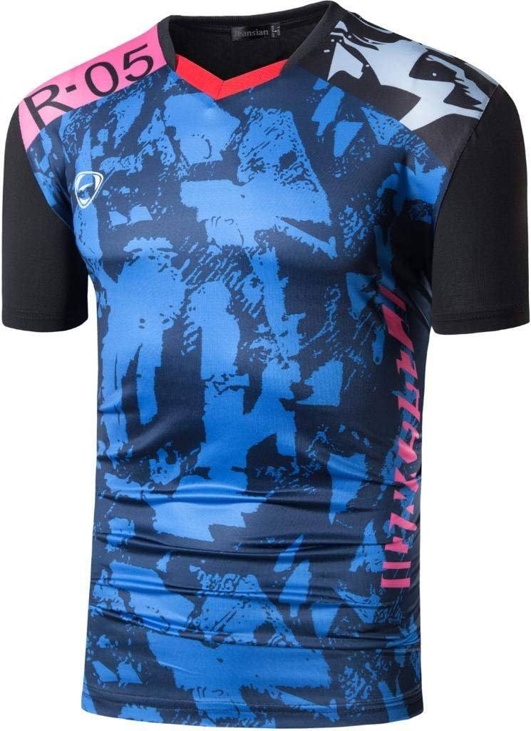 jeansian Boy's 3 Packs Quick Dry Fit Active Sport Short Sleeves T-Shirt Tee Shirt Tshirt Tops Golf Tennis Bowling LBS701 18-20 Lbs731_black + Lbs732_black + Lbs733_black