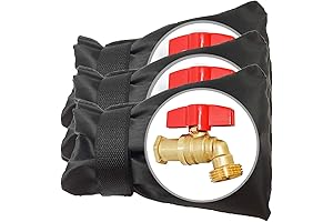 3 Pack Outdoor Faucet Covers for Winter Freeze Protection