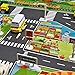 EKIMI Kids Carpet Playmat Rug Great for Cars and Toys, Kids Baby, Children Educational Non-Slip Road Traffic Play Mat for Kidrooms,Playroom and Classroom (Rugs)