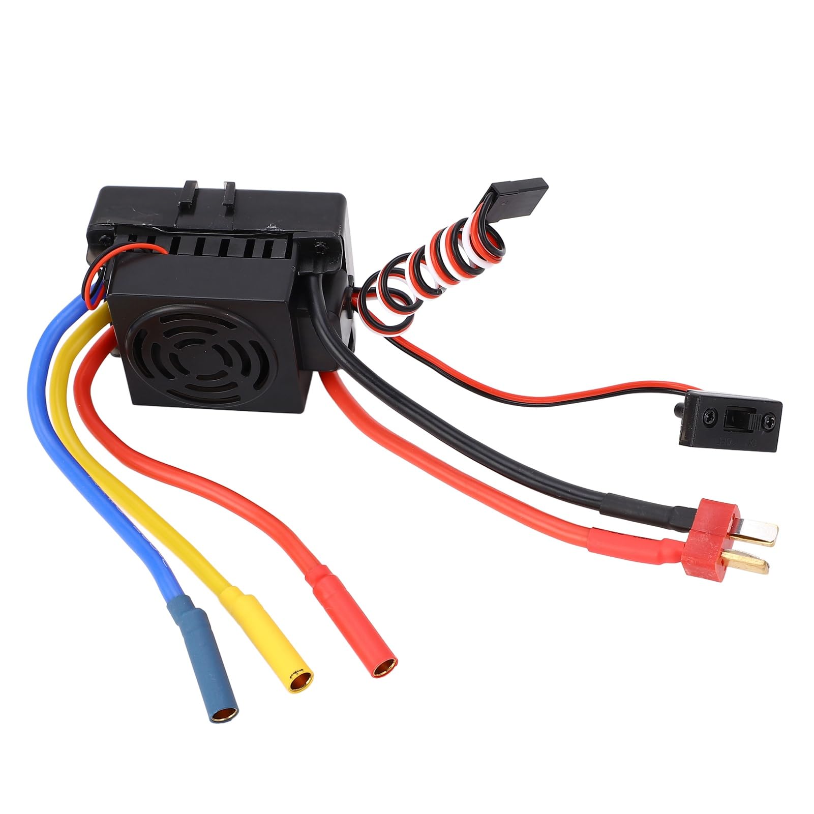 60A ESC Brushless Impermeabile, 5,8 V 3 A BEC, Scheda di Programma Regolabile, per Auto e Barche RC in Scala 1/10, Controller Motore ad Alte Prestazioni