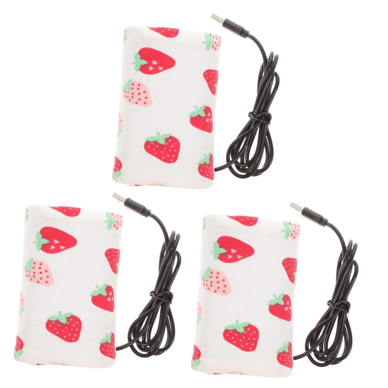 Abaodam 3 Uds Cubierta Biberón Uso General Calentador Agua Portátil Calentador Biberón Calentador Portátil Calentador Biberones Viaje Para Leche Bolsa Hielo