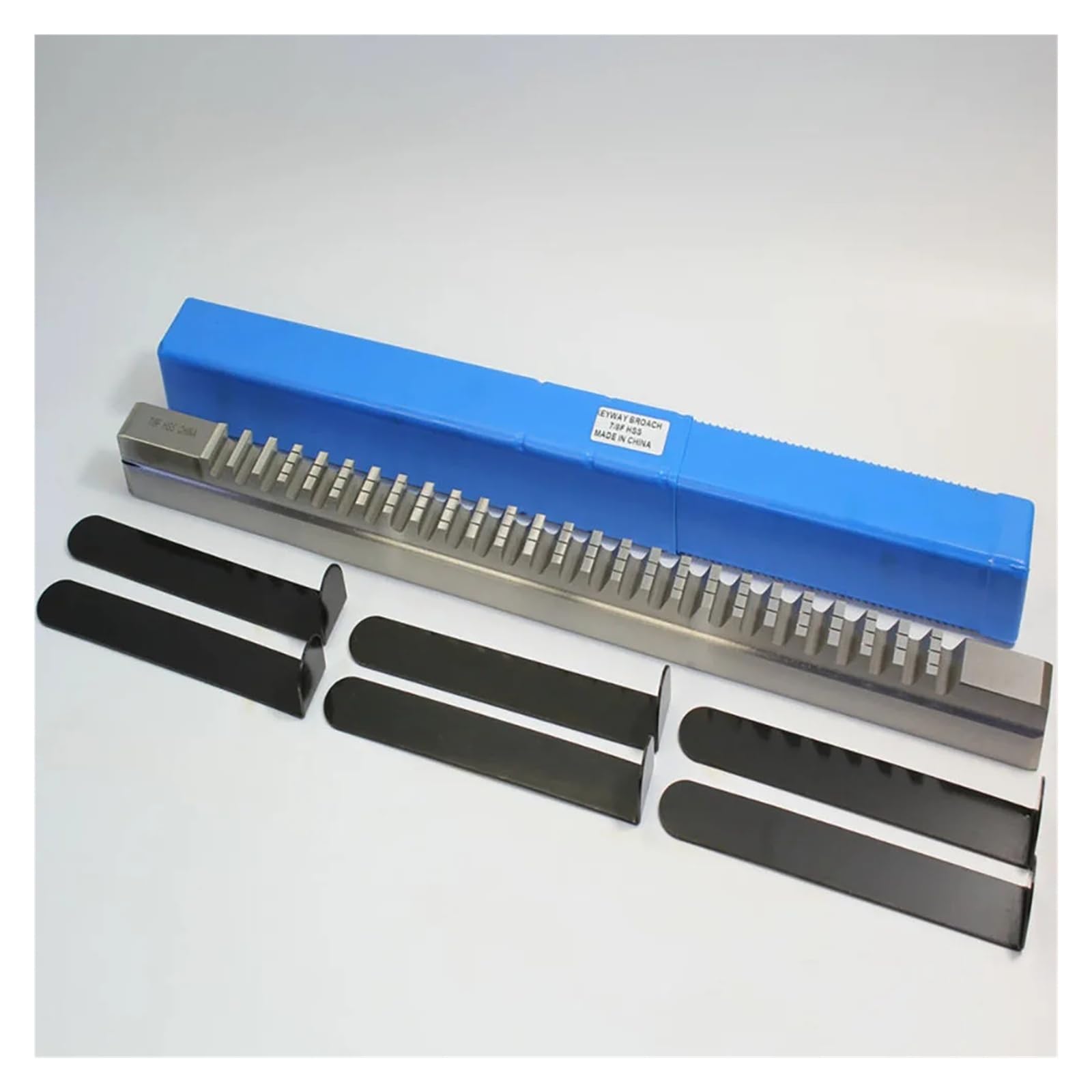 20 mm/22 mm/24 mm/25 mm F1 Przeciągacz z rowkiem wpustowym, typu push-tool, ze stali szybkotnącej, do obróbki metali na tokarce CNC (F1 20 mm)