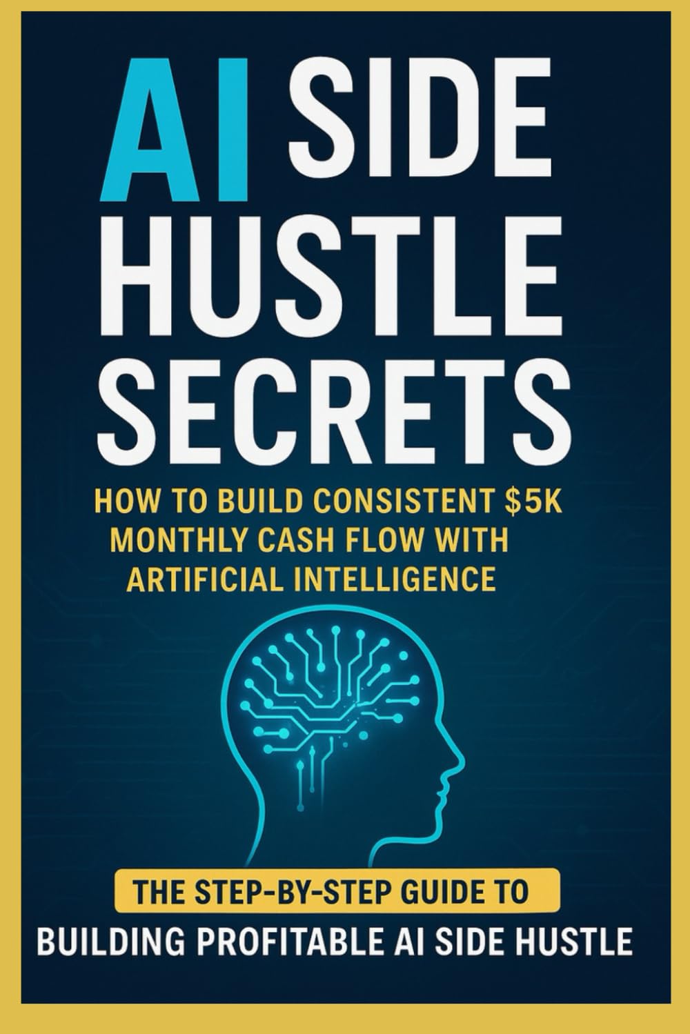 AI Side Hustle Secrets - How to Build Consistent $5K Monthly Cash Flow with Artificial Intelligence The-Step-by-step guide to building profitable Ai Side Hustle