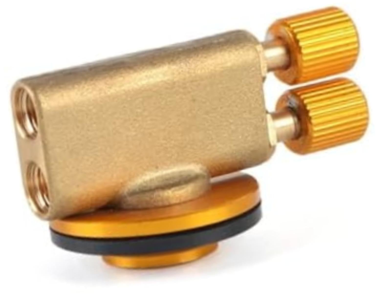 Tubo de conexión de gas Manguera trenzada de acero inoxidable Estufa para acampar al aire libre Gaes propano, para válvula de inflado del tanque Engranaje de conversión de (Adapter)