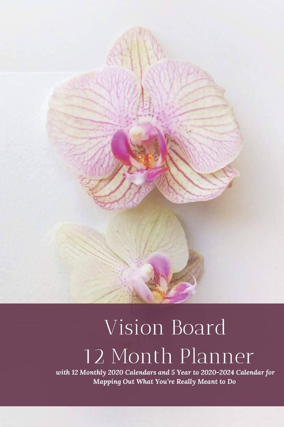 Vision Board 12 Month Planner, 12 Month 2020 Calendar 5 Year 2020-2024 Calendar for Mapping Out What You’re Really Meant to Do Create Simple Abundance ... & Your Rewired Brain Organizer and Journal