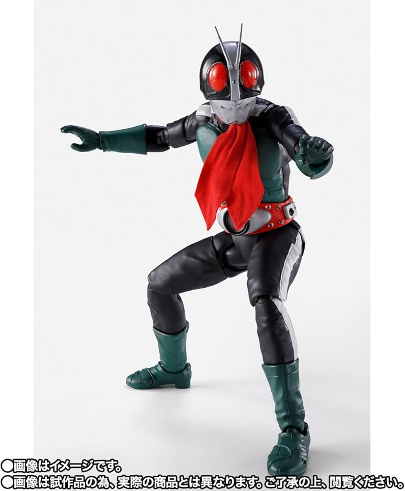 Amazon.co.jp: S.H.Figuarts（真骨彫製法） 仮面ライダー旧2号（仮面