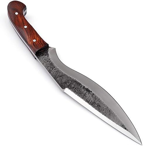 Miniatura 5 de Armory Replicas Big Game Hunter Cuchillo de caza de machete Kukri al aire libre de acero de alto carbono