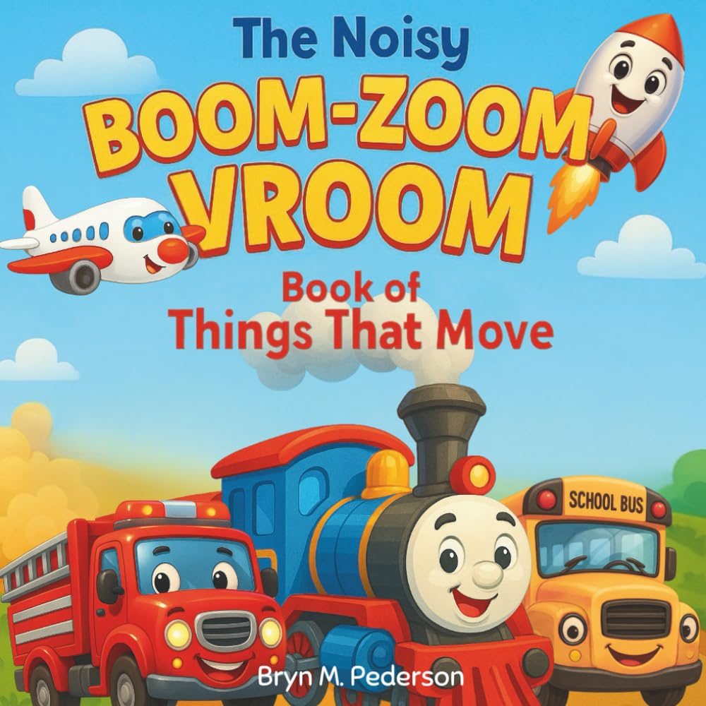 The Noisy Boom Zoom Vroom Book of Things That Move