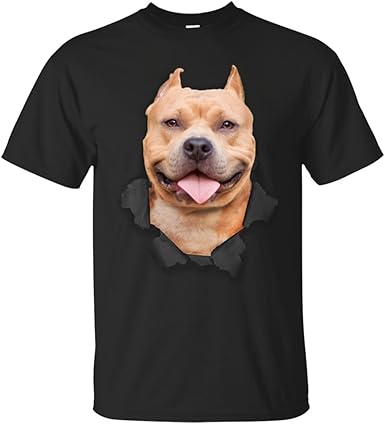 Moda Camisas Camisetas Y Tops Camisetas Staffordshire Bullterrier T Shirt Pitbull Listas Perro Staffbull Department S Xxl