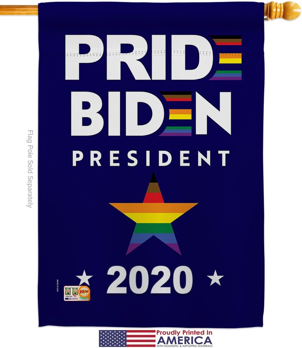 PA-H-170080-IP-P3 2020 Biden President Decoration Banner Small Yard Gift Double-Sided, Made in USA