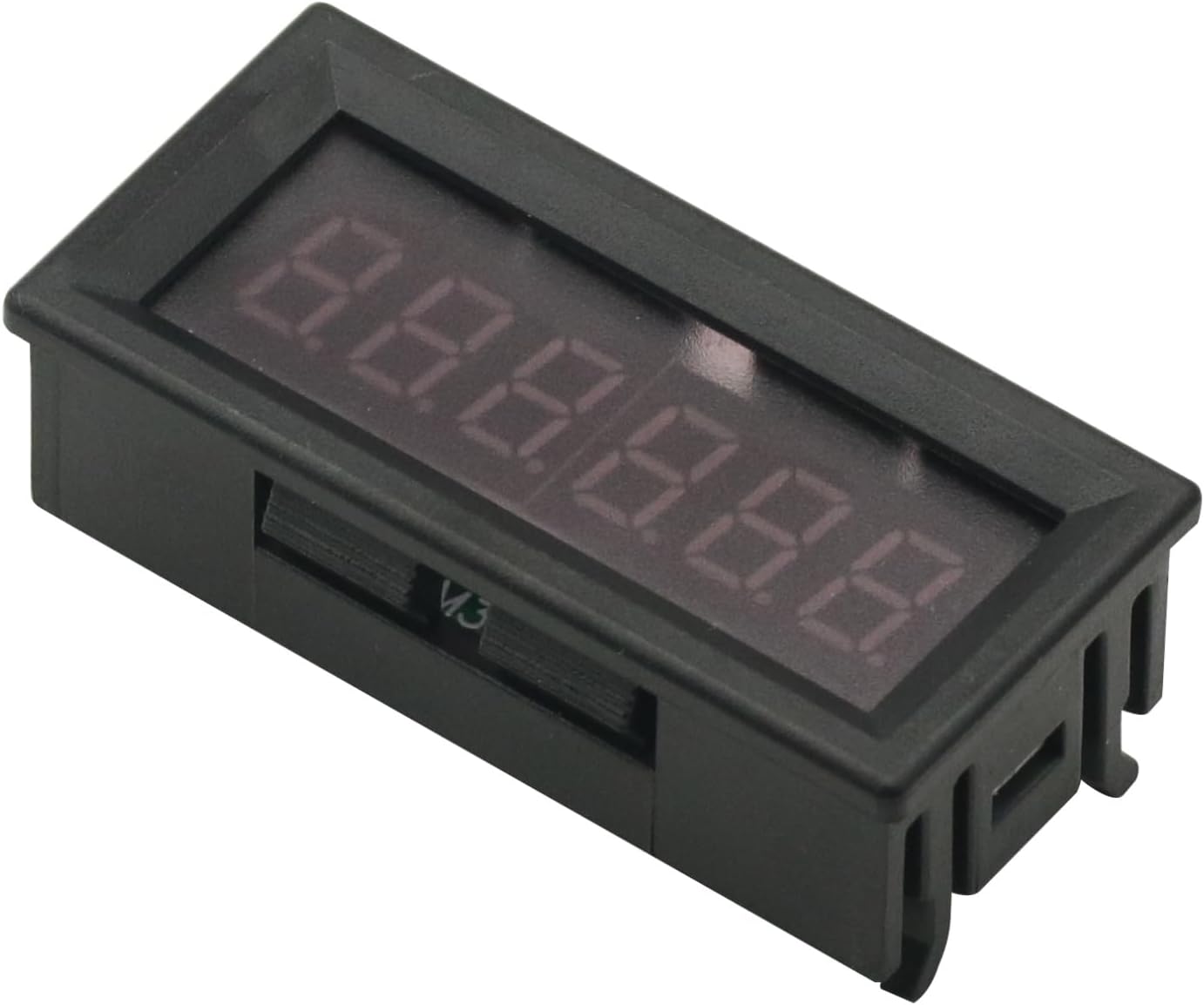 Wiring diagram for the LED Digital Display Module showing connections to PC, PLC, and multiple display modules via RS485 bus.