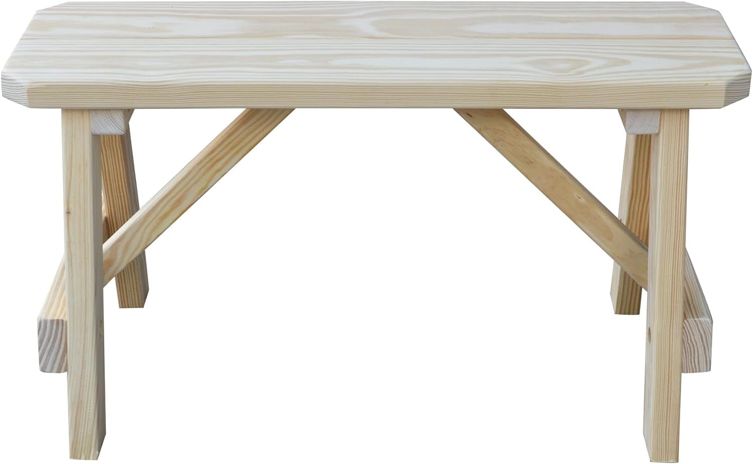 Furniture Barn USA Cedar 2' Traditional Bench, Cedar Stain