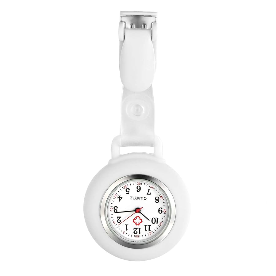 Orologio Da Infermiera Al Quarzo - Spilla Per Medici, Unisex, Quadrante Digitale, Design Carino E Pratico - Foto 9