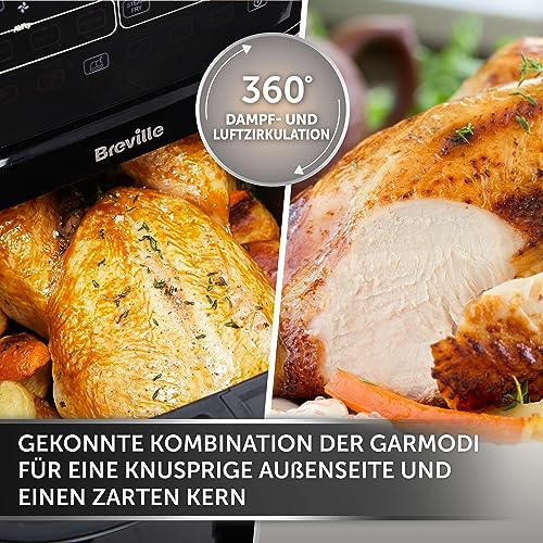 Breville Heißluftfritteuse Halo Flexi, 7L (SteamFry)