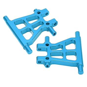 RC Rear Swing Arm, Higher Strength Stable Aluminum Alloy Rear Lower Arm of RC Car Flexible for TT02(Blue)