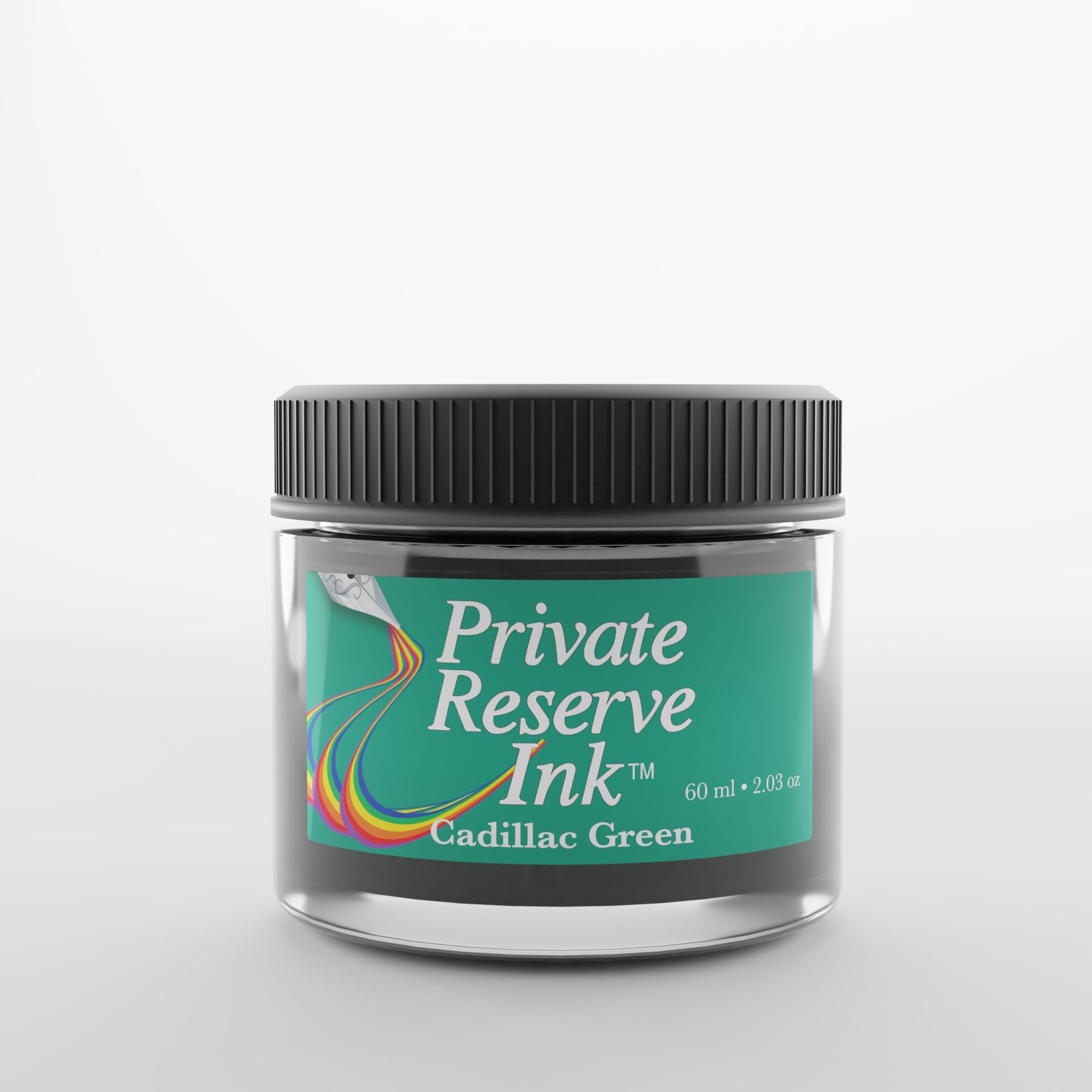 Private Reserve Atrament do piór wiecznych 60 ml, kolor zielony (Cadillac Green)