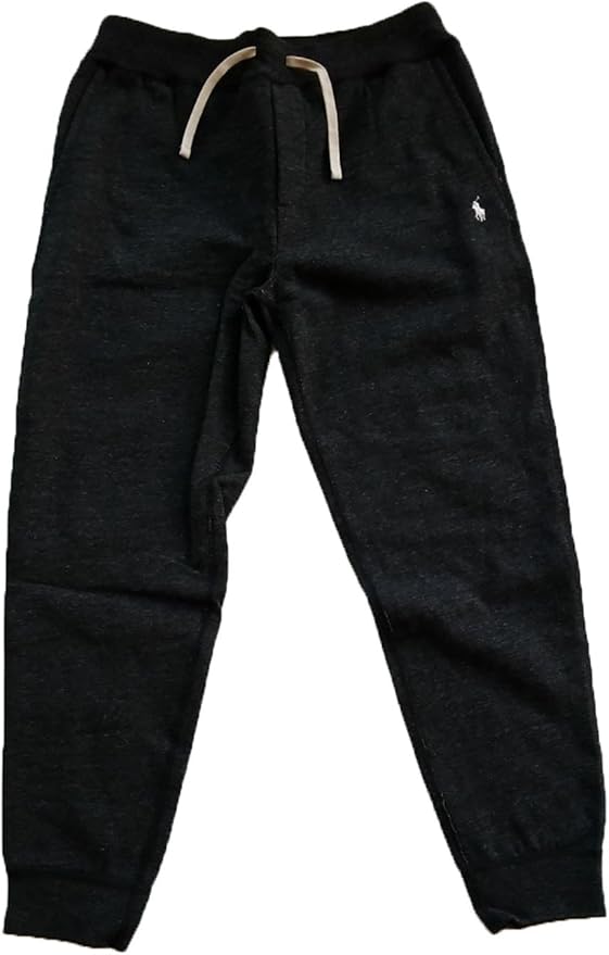 Polo Ralph Lauren Mens Fleece Running Pants Joggers - Black - : Amazon ...