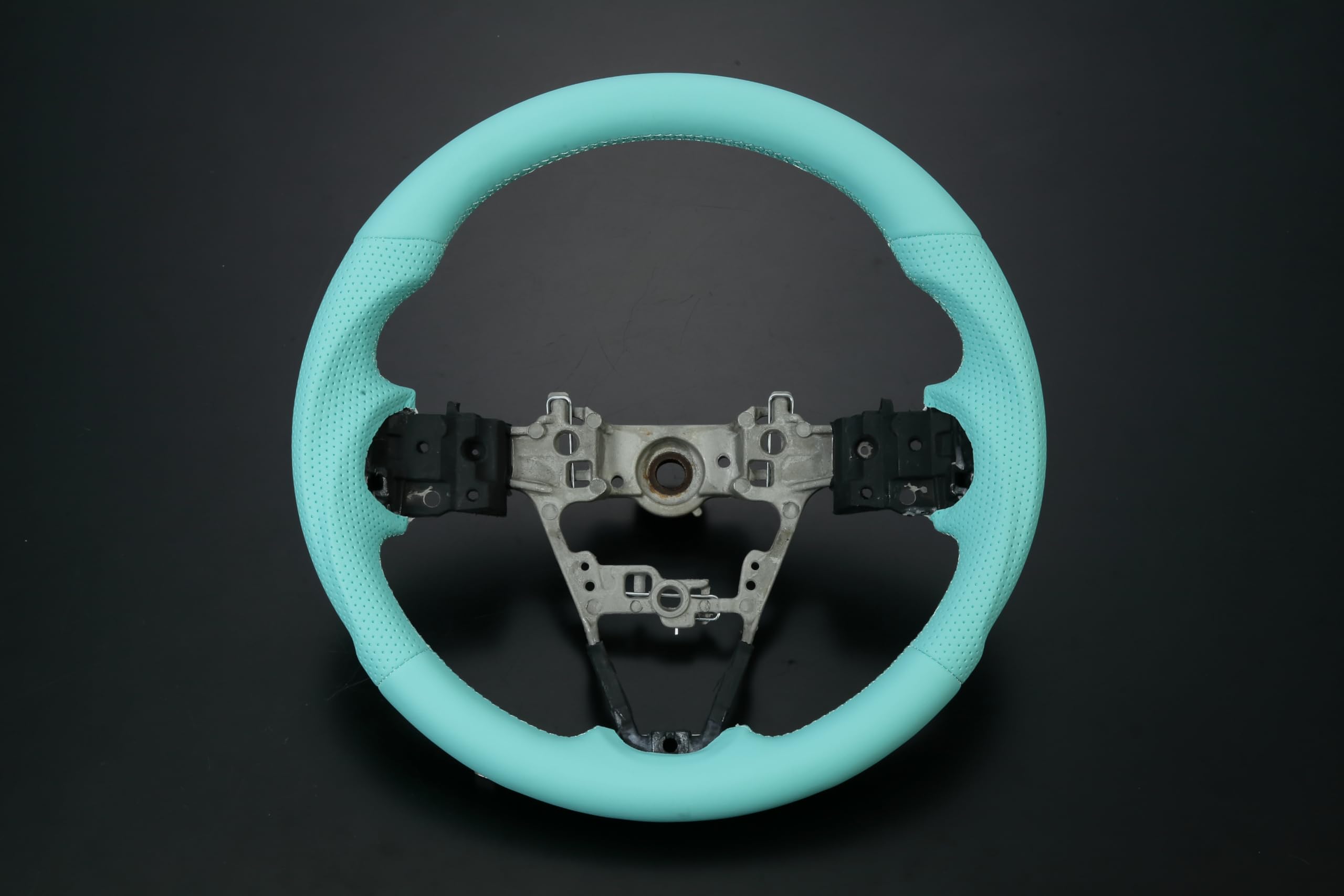 Amazon | 純正交換 コンビステアリング ブラックレザー ガングリップ