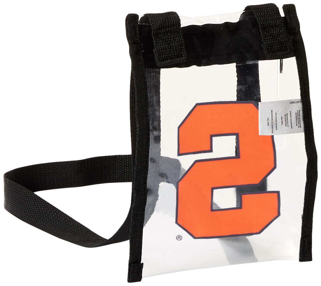 FOCO Syracuse Clear Crossbody Tote Bag