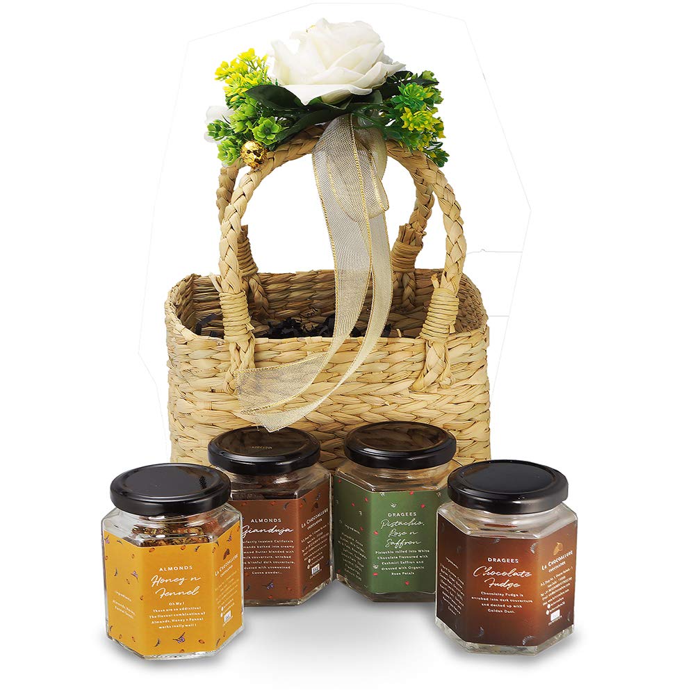 LA CHOCOALLURE Chocolate Pamper Me Vintage Basket Gift Hampers (B08LNS7HQ6) Amazon Price History, Amazon Price Tracker