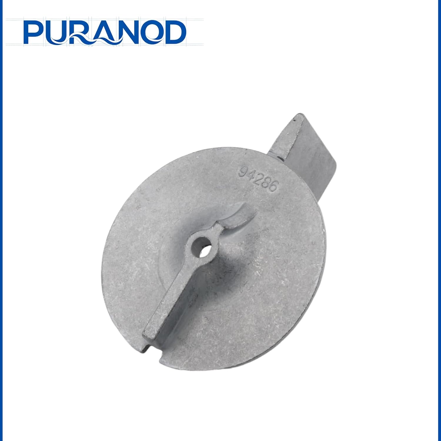 94286T1 Trim Tab Zinc Anode Replacement for Mercury Outboard 18HP 25HP