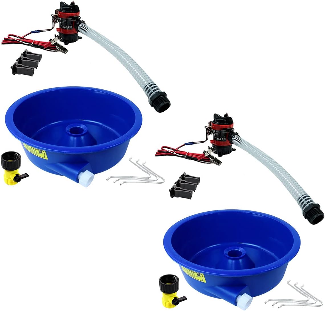 Blue Bowl Concentrator Kit Dual Pack with Pump, Battery